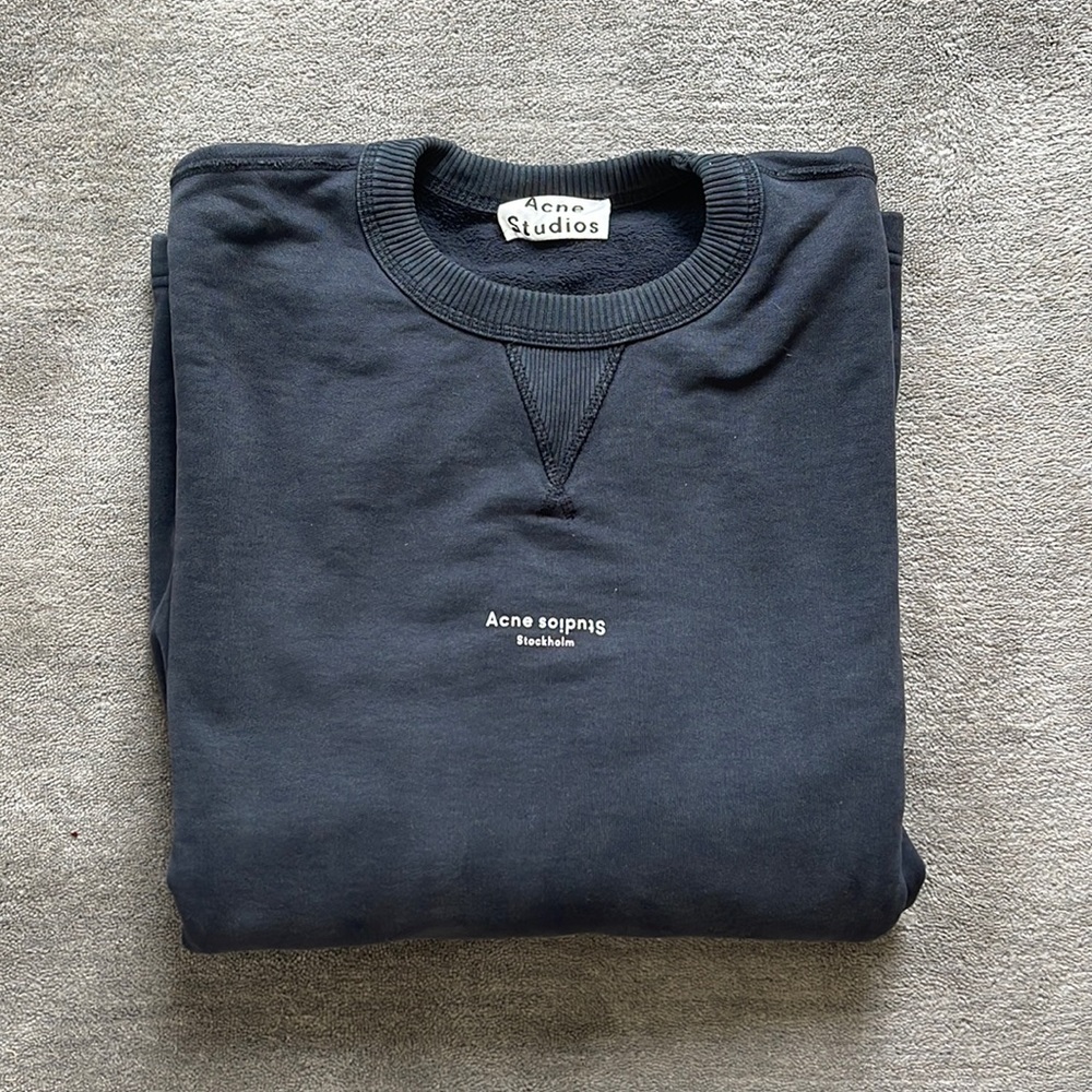 Acne Studios Black Crewneck